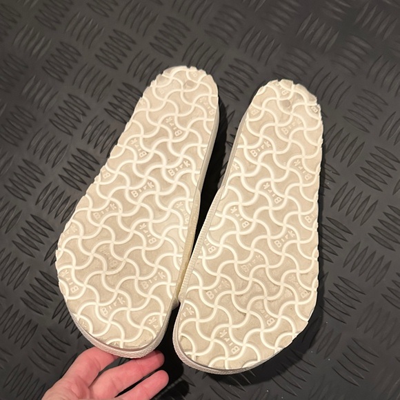 Birkenstock White Slide Sandals - Picture 4 of 5
